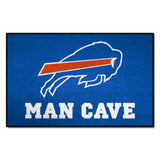 Buffalo Bills Man Cave Starter Mat Accent Rug - 19in. x 30in.