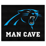Carolina Panthers Man Cave Tailgater Rug - 5ft. x 6ft.