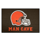 Cleveland Browns Man Cave Starter Mat Accent Rug - 19in. x 30in.