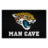Jacksonville Jaguars Man Cave Starter Mat Accent Rug - 19in. x 30in.