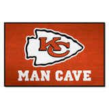 Kansas City Chiefs Man Cave Starter Mat Accent Rug - 19in. x 30in.
