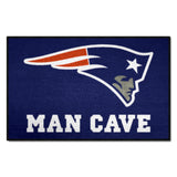 New England Patriots Man Cave Starter Mat Accent Rug - 19in. x 30in.