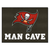 Tampa Bay Buccaneers Man Cave All-Star Rug - 34 in. x 42.5 in.