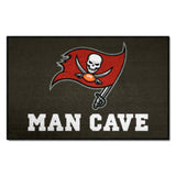 Tampa Bay Buccaneers Man Cave Starter Mat Accent Rug - 19in. x 30in.