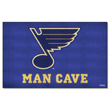 St. Louis Blues Man Cave Ulti-Mat Rug - 5ft. x 8ft.