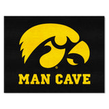 Iowa Hawkeyes Man Cave All-Star Rug - 34 in. x 42.5 in.