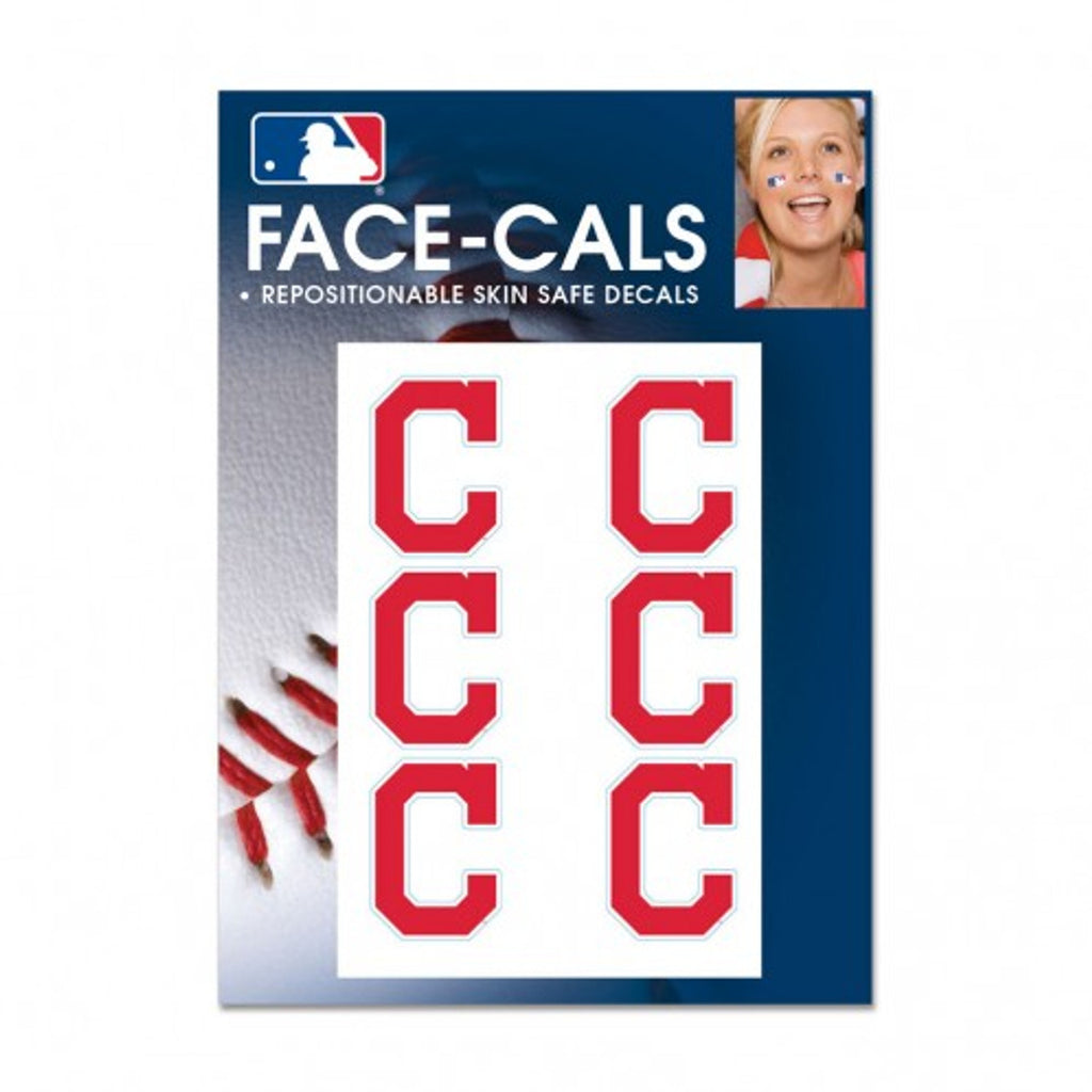 Cleveland Guardians Tattoo Face Cals - Special Order