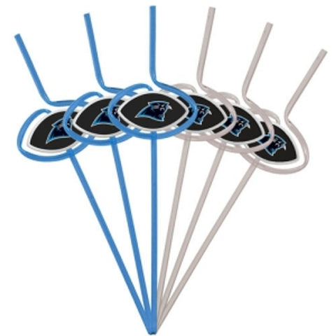 Carolina Panthers Team Sipper Straws CO
