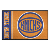 New York Knicks Starter Mat Accent Rug - 19in. x 30in. Uniform Design