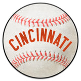 Cincinnati Reds Baseball Rug - 27in. Diameter1967