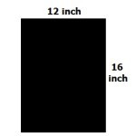 NIJ IIIA Bulletproof Large Backpack Insert / Panel (for large packs, bags, etc.)