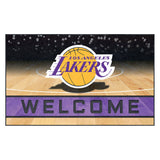 Los Angeles Lakers Rubber Door Mat - 18in. x 30in.