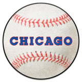 Chicago Cubs Baseball Rug - 27in. Diameter1990
