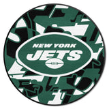 New York Jets Roundel Rug - 27in. Diameter XFIT Design