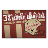 Florida State Seminoles Dynasty Starter Mat Accent Rug - 19in. x 30in.