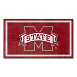 Mississippi State Bulldogs 3ft. x 5ft. Plush Area Rug