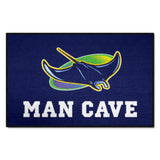 Tampa Bay Rays Man Cave Starter Mat Accent Rug - 19in. x 30in.