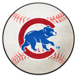 Chicago Cubs Baseball Rug - 27in. Diameter