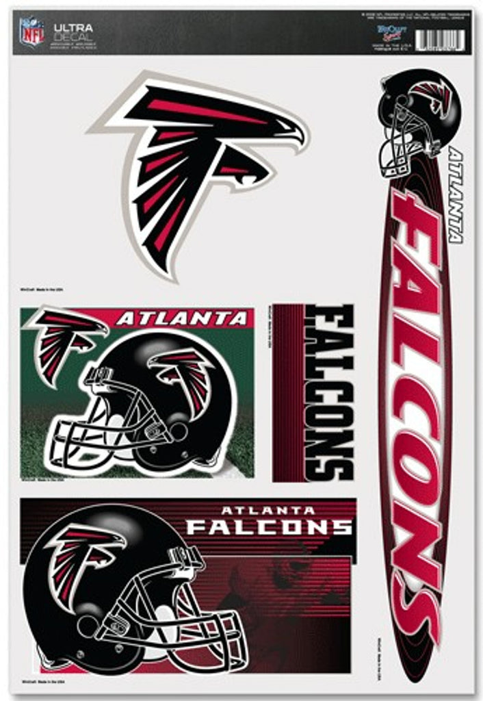 Atlanta Falcons Decal 11x17 Multi Use 5 Piece - Special Order