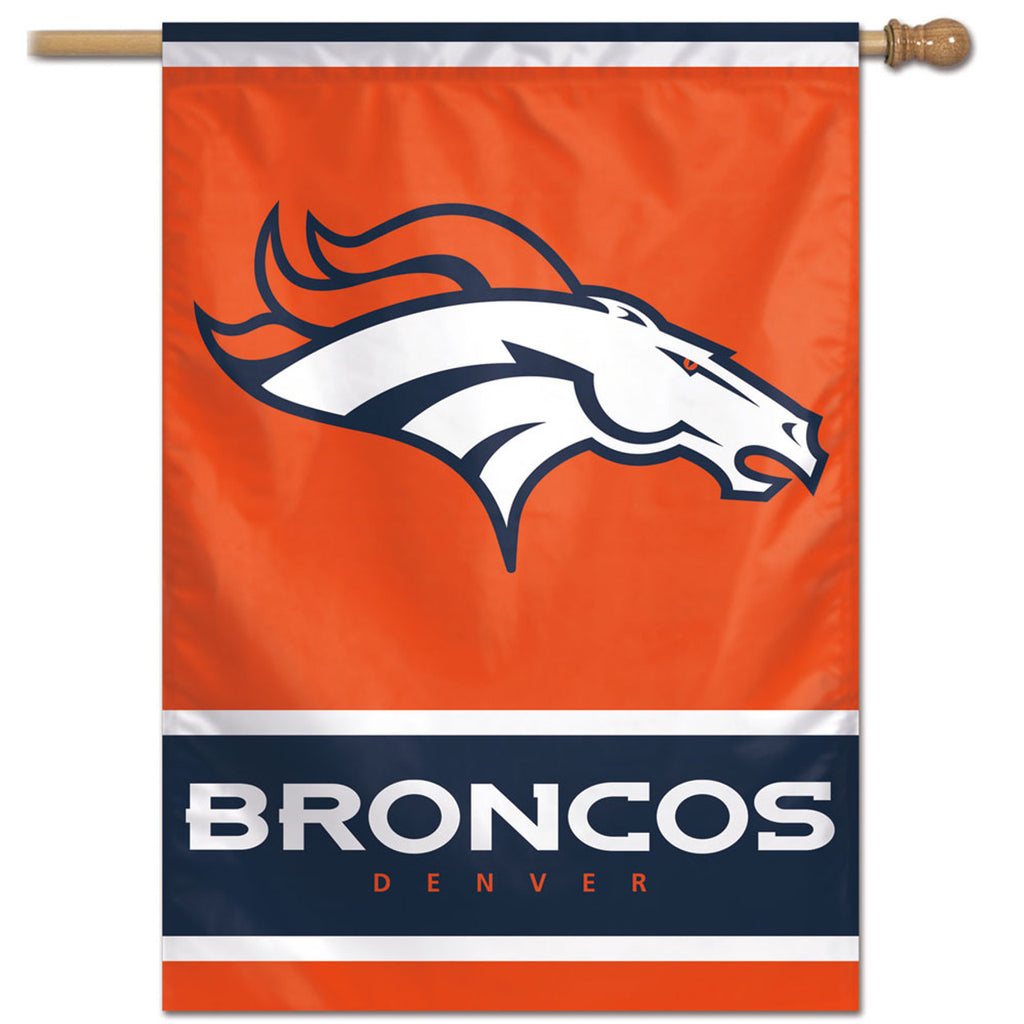 Denver Broncos Banner 28x40 Vertical