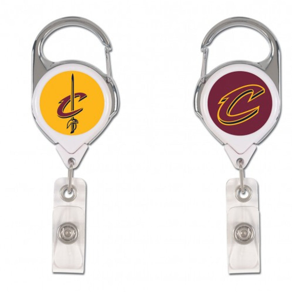 Cleveland Cavaliers Badge Holder Premium Retractable - Special Order