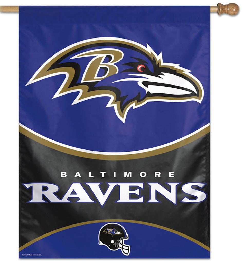 Baltimore Ravens Banner 28x40 Vertical