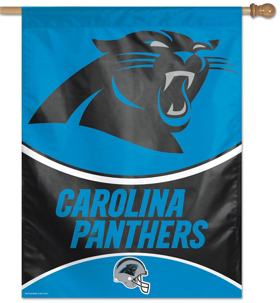 Carolina Panthers Banner 28x40 Vertical