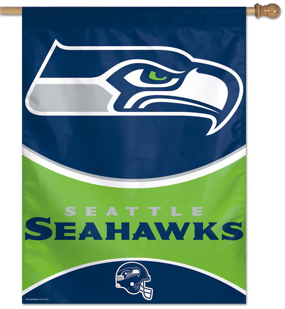 Seattle Seahawks Banner 28x40 Vertical