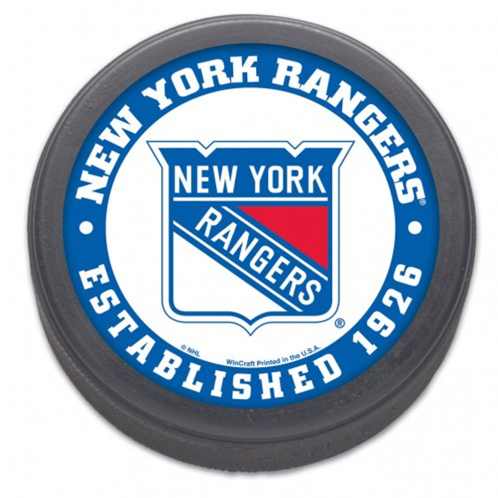 New York Rangers Hockey Puck - Est 1926 - Bulk