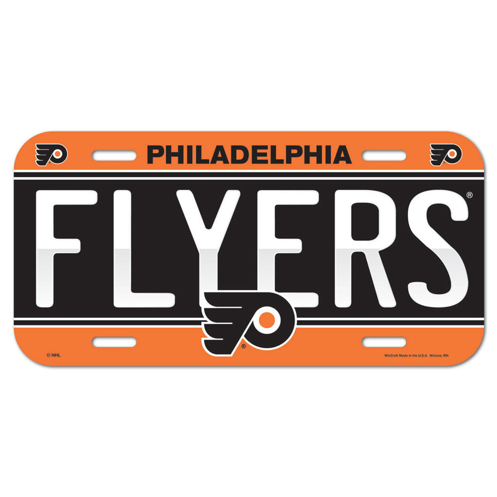 Philadelphia Flyers License Plate Plastic - Special Order