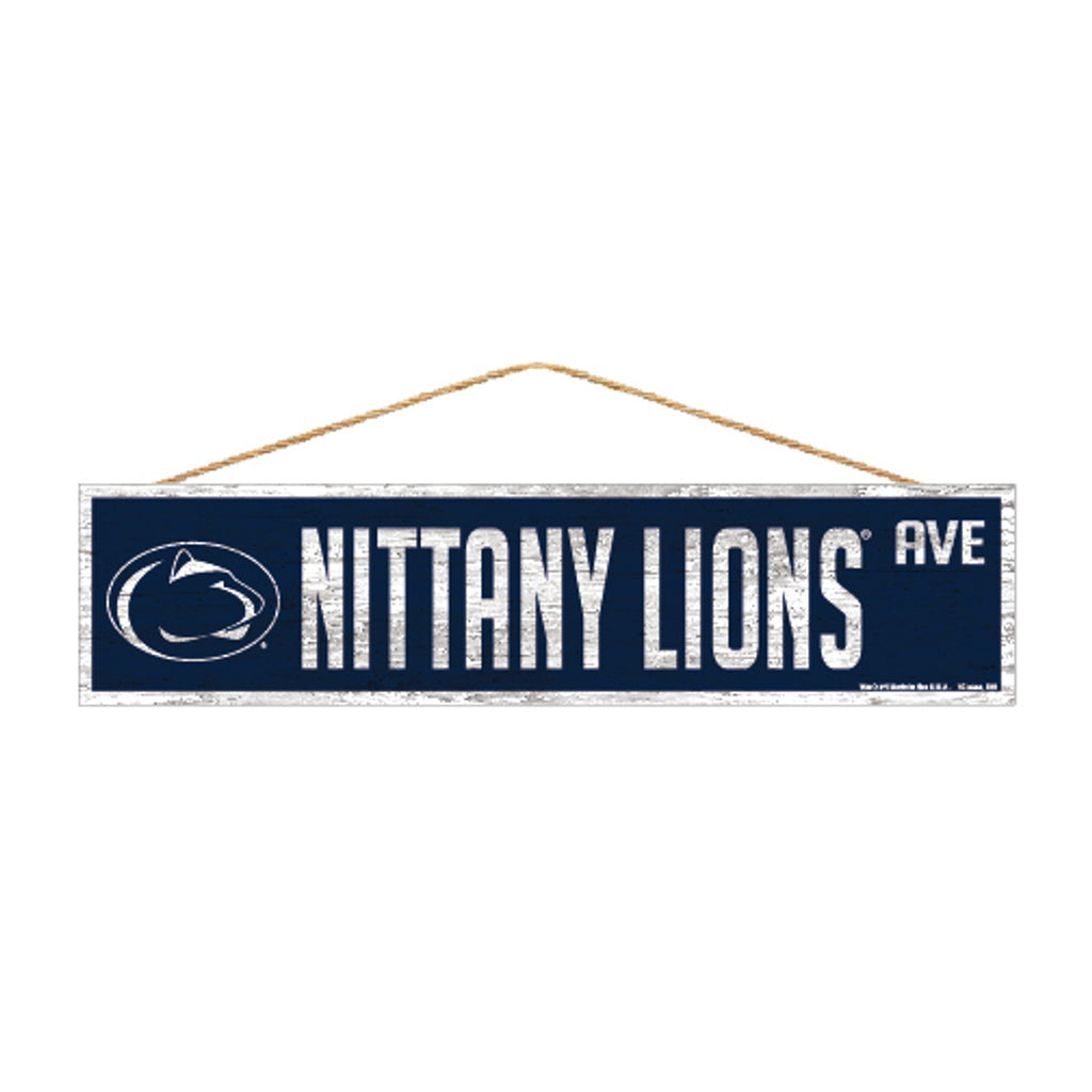 Penn State Nittany Lions Sign 4x17 Wood Avenue Design - Special Order
