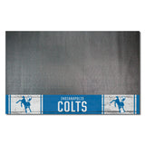 Indianapolis Colts Vinyl Grill Mat - 26in. x 42in., NFL Vintage