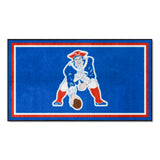 New England Patriots 3ft. x 5ft. Plush Area Rug, NFL Vintage