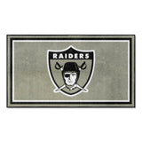 Las Vegas Raiders 3ft. x 5ft. Plush Area Rug, NFL Vintage