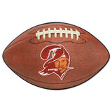 Tampa Bay Buccaneers Football Rug - 20.5in. x 32.5in. NFL Retro Logo, Bucco Bruce Logo