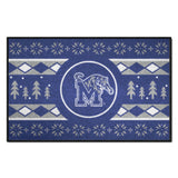 Memphis Tigers Holiday Sweater Starter Mat Accent Rug - 19in. x 30in.