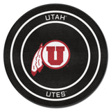 Utah Hockey Puck Rug - 27in. Diameter