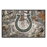 Indianapolis Colts Camo Starter Mat Accent Rug - 19in. x 30in.