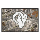 Los Angeles Rams Camo Starter Mat Accent Rug - 19in. x 30in.