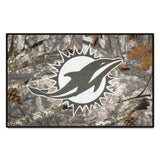 Miami Dolphins Camo Starter Mat Accent Rug - 19in. x 30in.