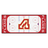 NHL Retro Atlanta Flames Rink Runner - 30in. x 72in.