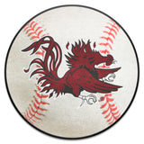 South Carolina Gamecocks Baseball Rug - 27in. Diameter
