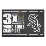 Chicago White Sox Dynasty Starter Mat Accent Rug - 19in. x 30in.