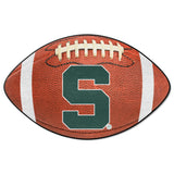 Michigan State Spartans  Football Rug - 20.5in. x 32.5in.