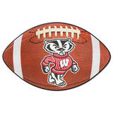 Wisconsin Badgers  Football Rug - 20.5in. x 32.5in.