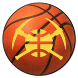 Denver Nuggets Basketball Rug - 27in. Diameter
