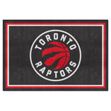 Toronto Raptors 5ft. x 8 ft. Plush Area Rug