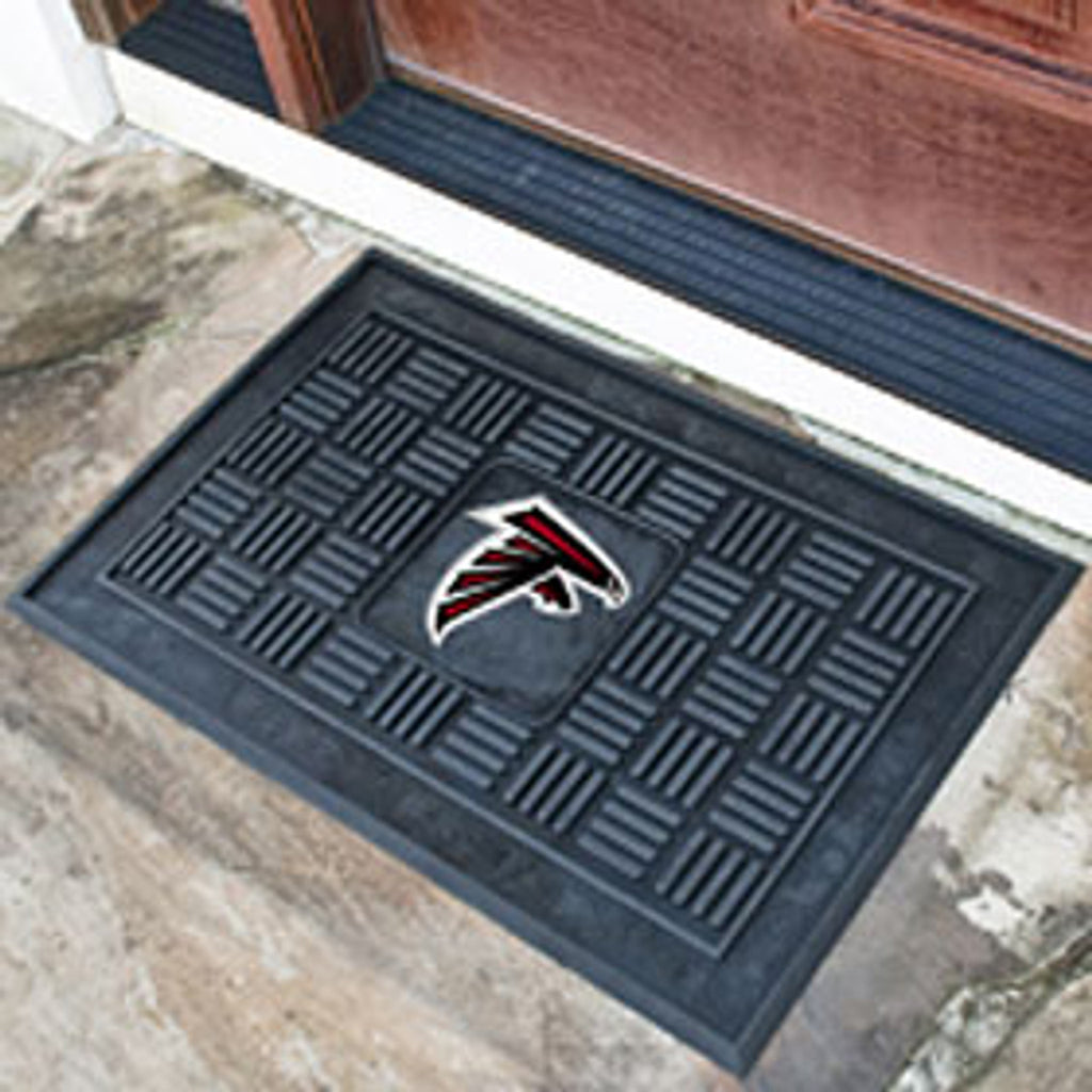 Atlanta Falcons Door Mat 19x30 Medallion