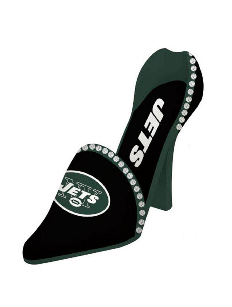 New York Jets Wine Bottle Holder Decorative Shoe