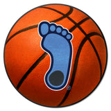 North Carolina Tar Heels Basketball Rug - 27in. Diameter, Tar Heel Logo